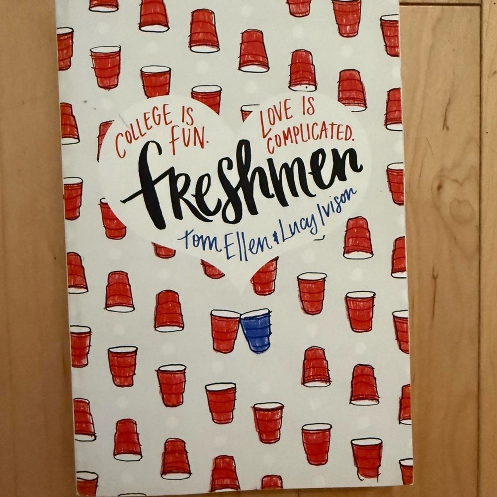 Barnes & Noble Book with Red Cup Design